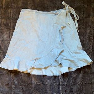 J Crew denim skirt